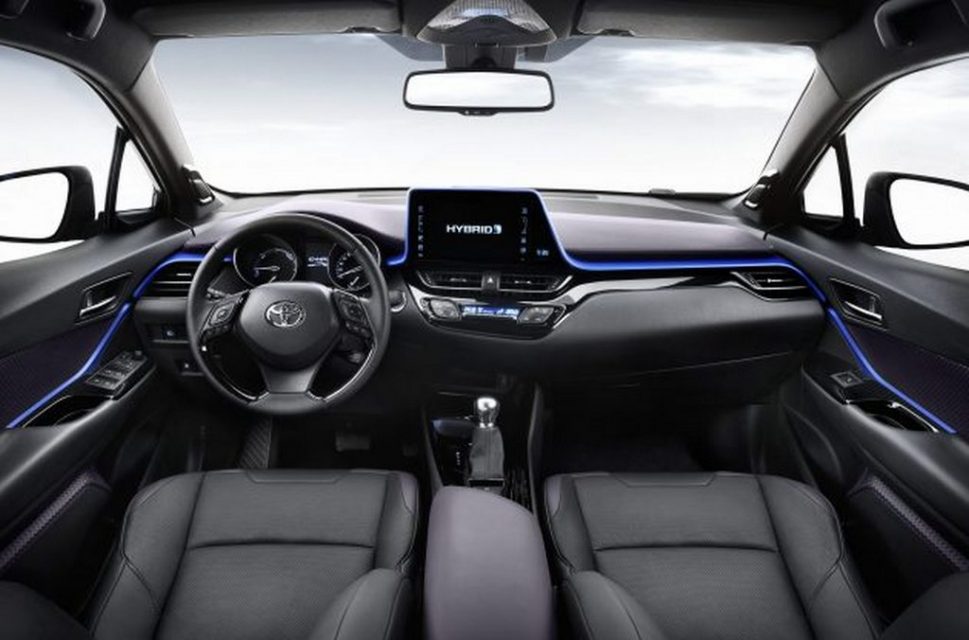 2017 Toyota C-HR interior