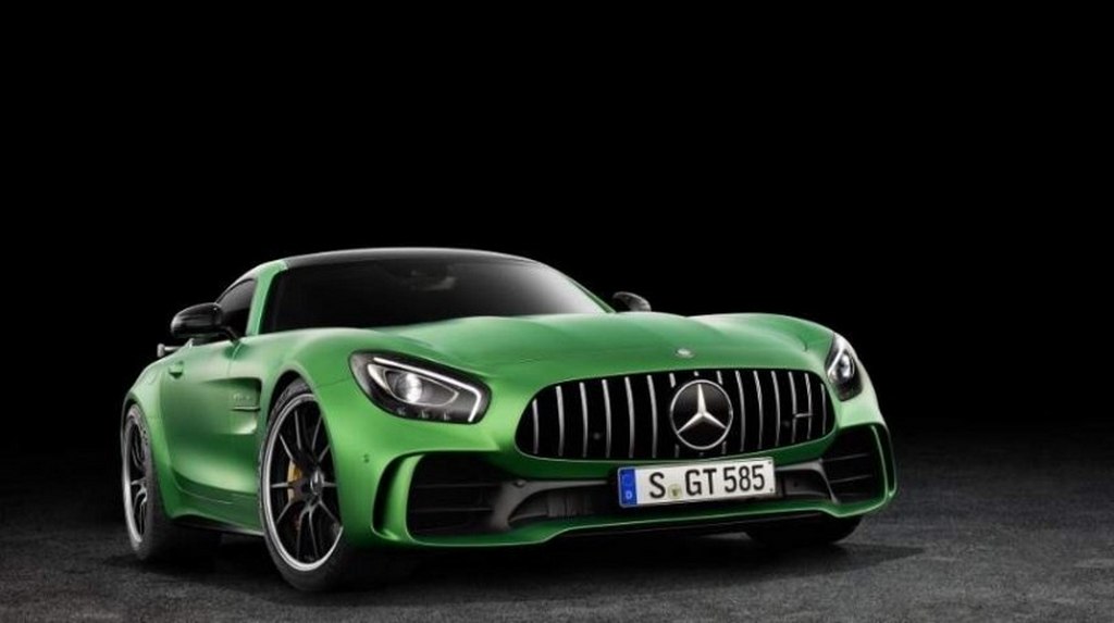 Mercedes AMG GT R is powered by 4.0-litre twin-turbo V8 developing 577 ...