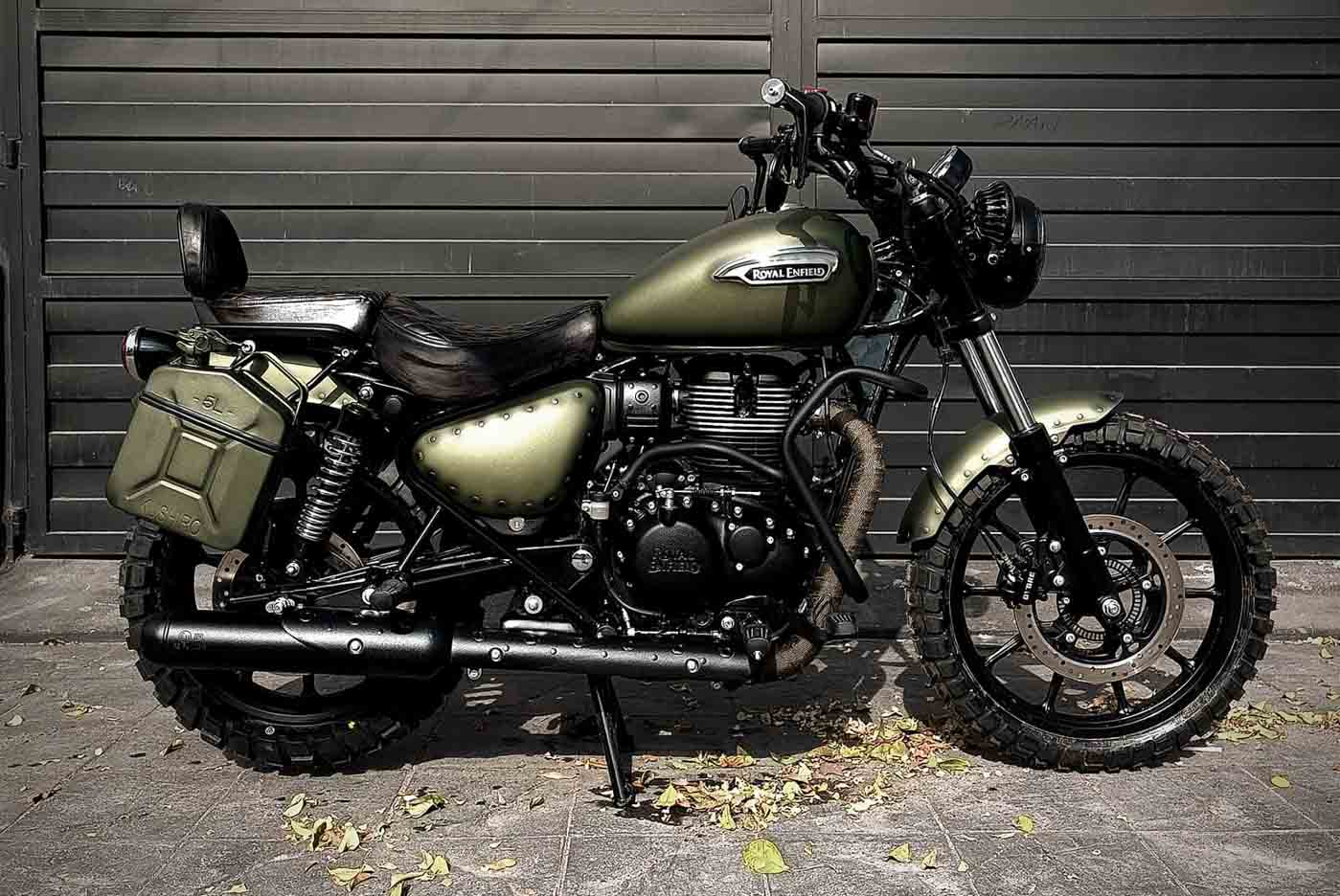 This Modified Royal Enfield Meteor 350 Definitely Deserves Your ...