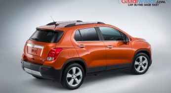 Chevrolet Trax India launch expected in 2016