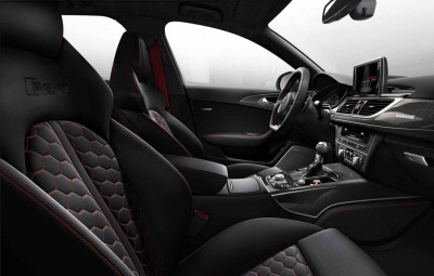 2015 Audi RS 6 Avant Red Quattro Interior