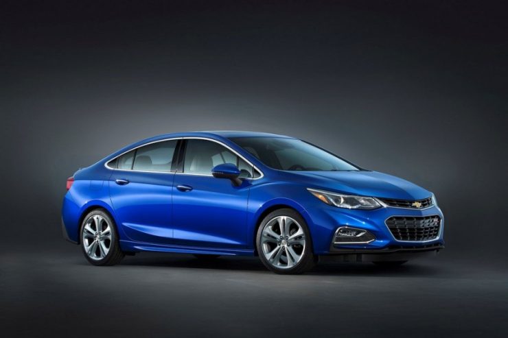 2016 chevrolet cruze side view