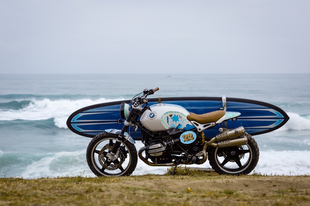 BMW Motorrad R NineT Scrambler Surf Board