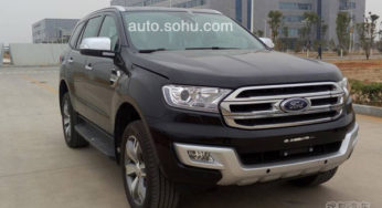 2016 Ford Endeavour Spotted Ahead of Launch