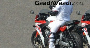 Honda CBR 650F Spied Testing ahead of 4th August launch