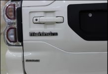 2015 Mahindra Scorpio automatic badge
