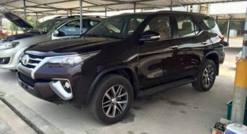 2016 Toyota Fortuner Caught Completely Undisguised