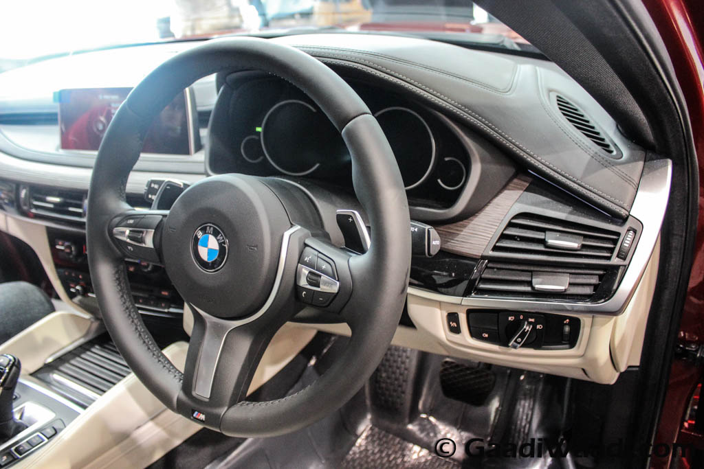 BMW X6M 2016 India interior