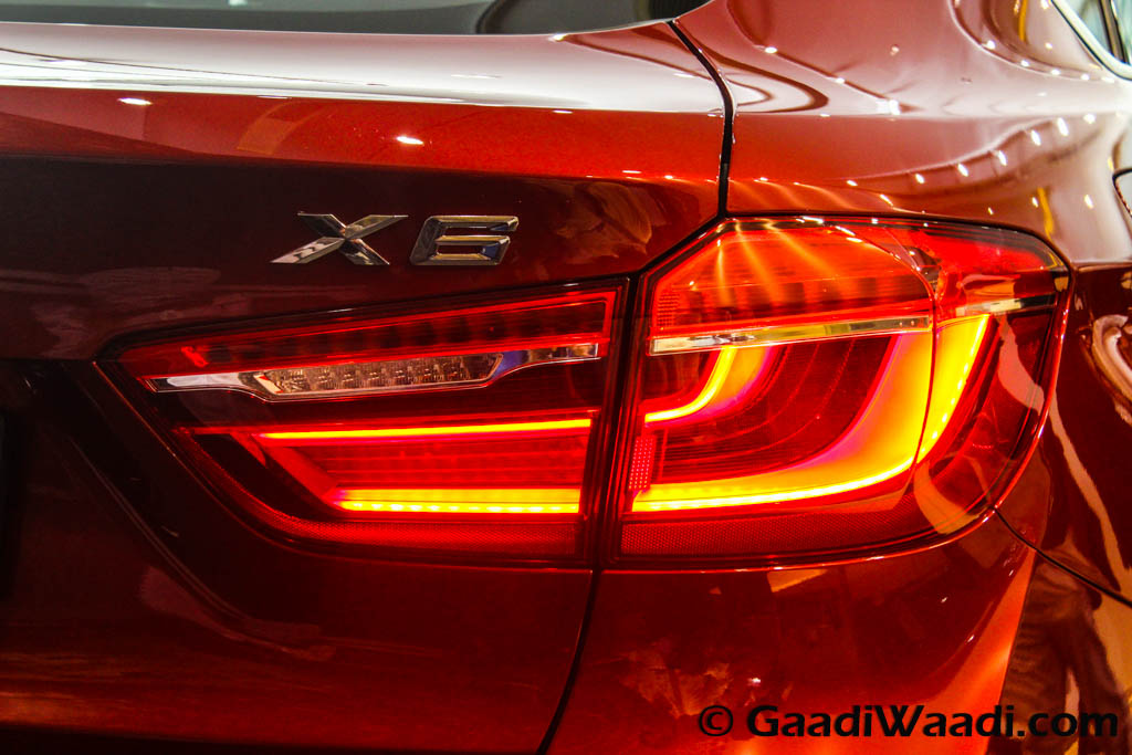 BMW X6M 2016 India tail-light