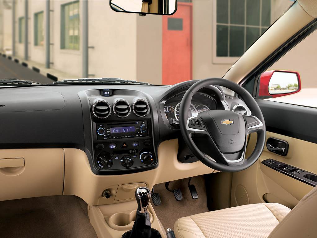 New Chevrolet Enjoy Launched Interior