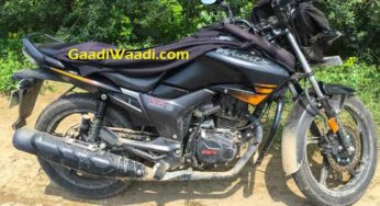 2016 Hero Hunk Facelift Spied Undisguised, New Features Added