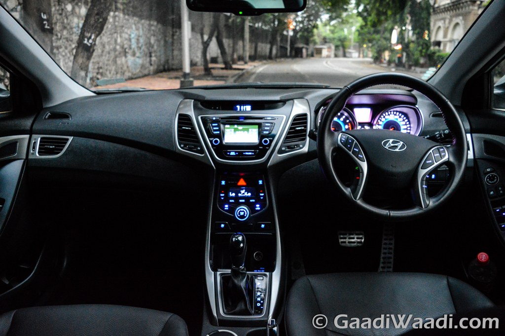 Hyundai Elantra Facelift Interior