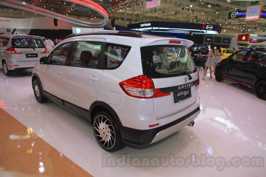 Suzuki Ertiga Crossover concept showcased at GIIAS 2015 rear quarter