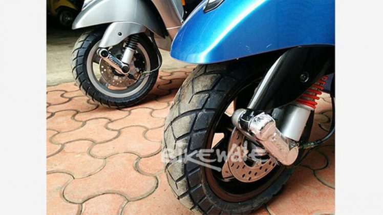 Vespa SXL Wheels tyres