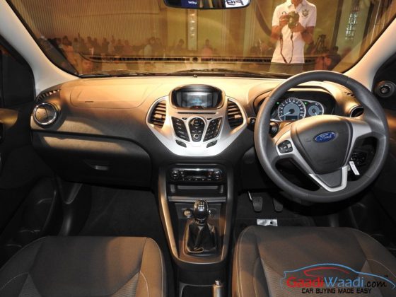 2015 ford figo engine interior