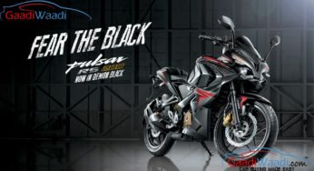 Bajaj Launches RS200 Demon Black Paint Scheme, Fear the Black Is Back!