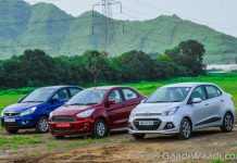 Ford Aspire Vs Hyundai Xcent Vs Tata Zest (1)
