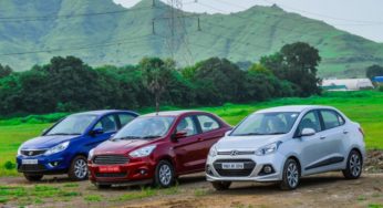 Ford Aspire Vs Hyundai Xcent Vs Tata Zest – Shootout Comparison
