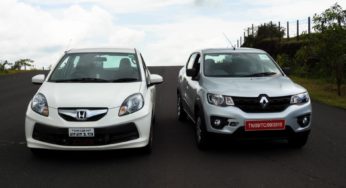Renault Kwid vs Honda Brio – Comparison