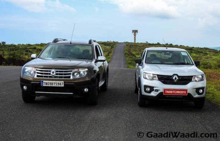 Renault duster vs KWid