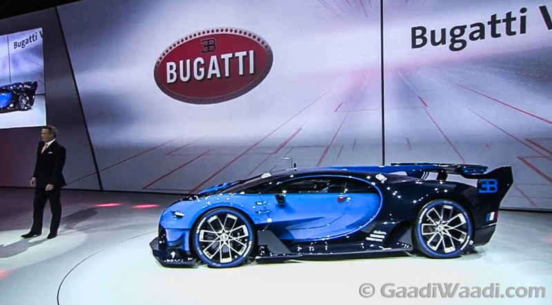 Volkswagen IAA (Frankfurt Motor Show 2015) - Bugatti Vision Gran Turismo