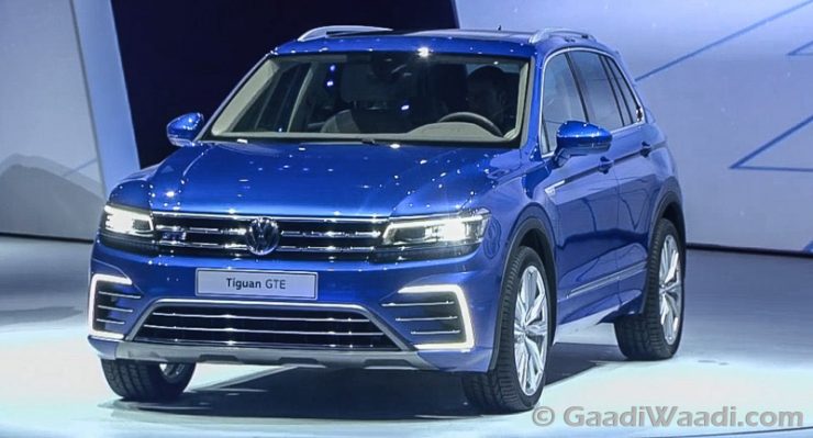 Volkswagen IAA (Frankfurt Motor Show 2015 - tiguan 2016 GTE plug in hybrid