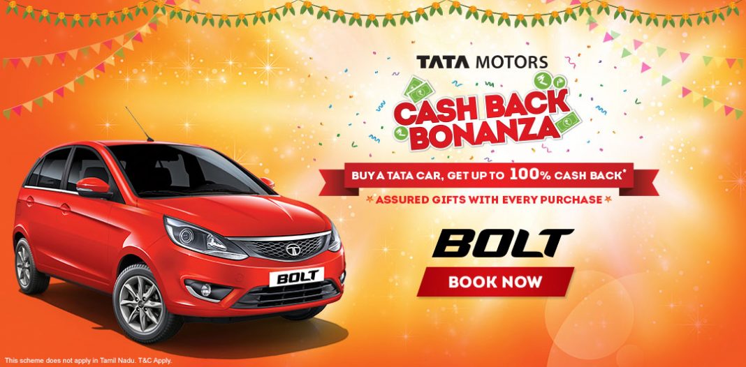 Best 2015 festive discount offers on tata bolt