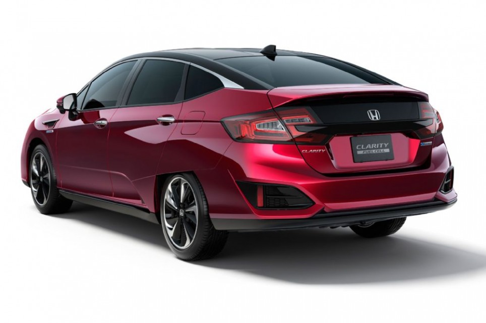 Honda Clarity Fuel cell rear view
