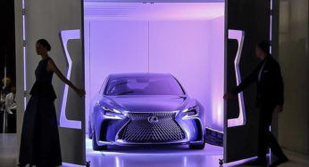 Lexus LF-FC Concept Previewing Next-Gen LS Saloon Comes Alive at the 2015 TMS