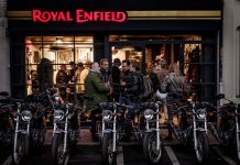 Royal Enfield Paris store opening