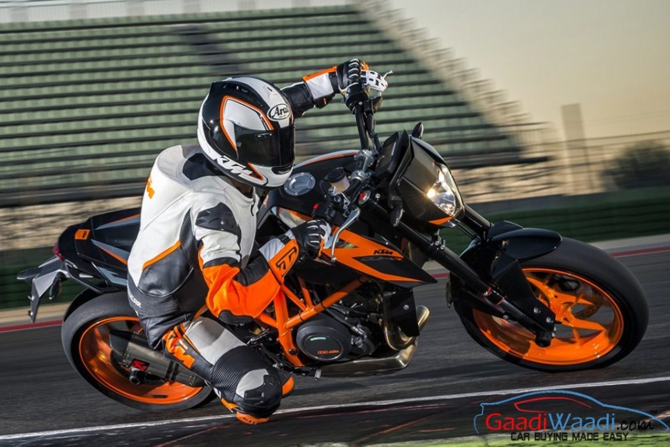 2016 KTM 690 Duke orange day