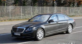 2017 Mercedes S-Class Facelift Spied For the First Time, Subtle Changes Inside out