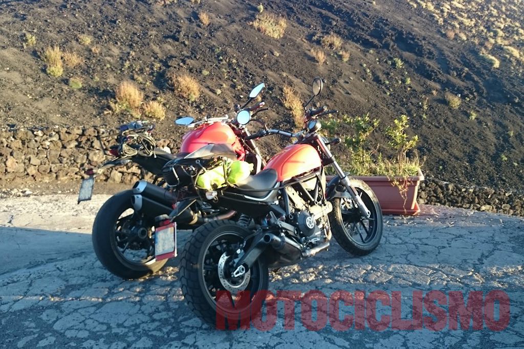 Ducati Scrambler 400 Spy Shot