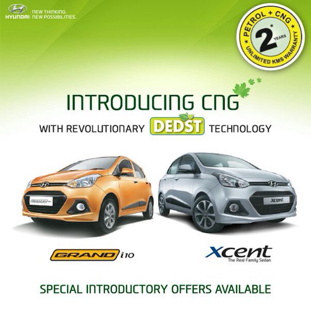 Hyundai Grand i10 Xcent CNG