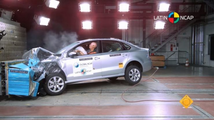 Indian-made 2015 VW Vento Rated Five Star for Safety by Latin NCAP 1