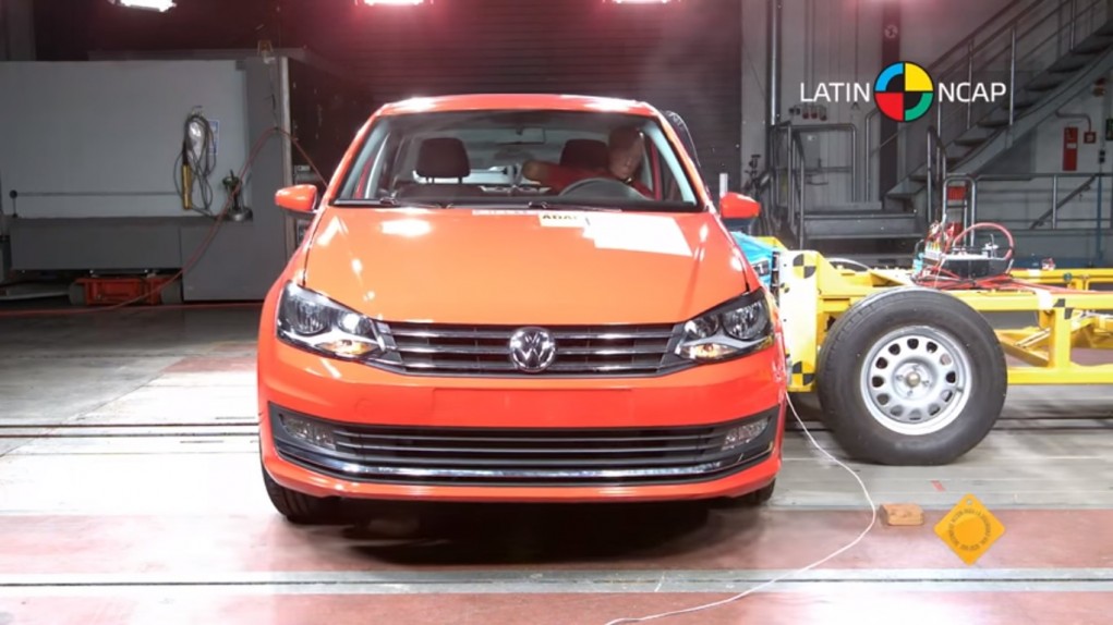 Indian-made 2015 VW Vento Rated Five Star for Safety by Latin NCAP 3