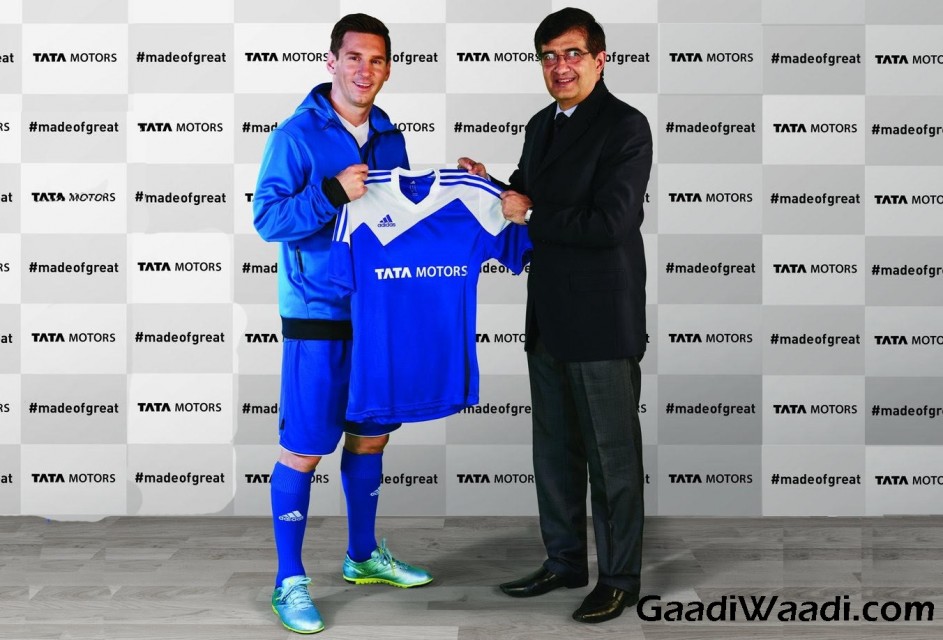 Lionel Messi signed up to be Global Brand Ambassador for Tata Motors