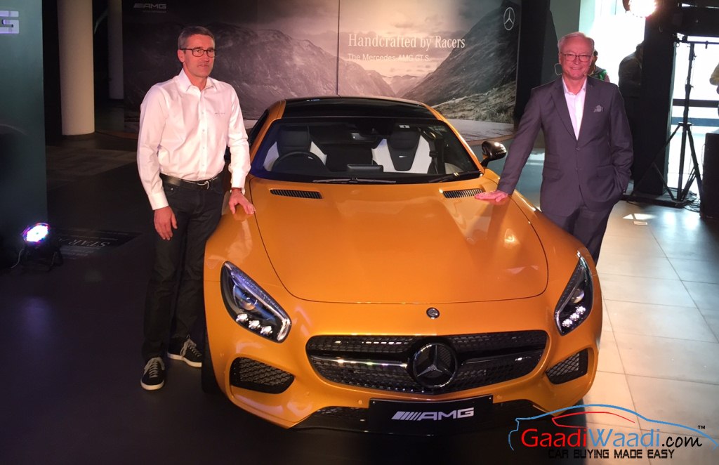 Mercedes AMG GT S India Launch