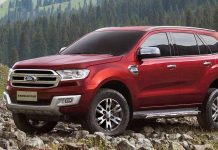 2016 Ford endeavour front pics