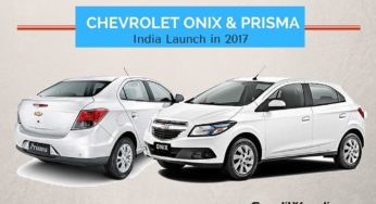 Chevrolet Onix and Prisma to Replace Sail U-VA & Sedan in India