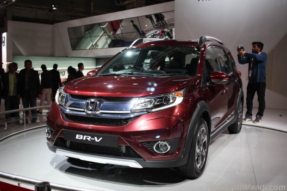 Honda BRV Unveiled at Auto Expo-2
