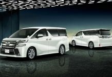 2015 Toyota Vellfire Front and Rear