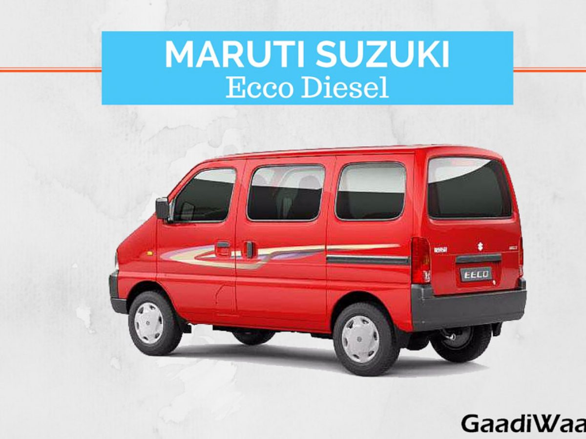 Maruti Eeco Diesel Launching Very Soon Specs Images Price