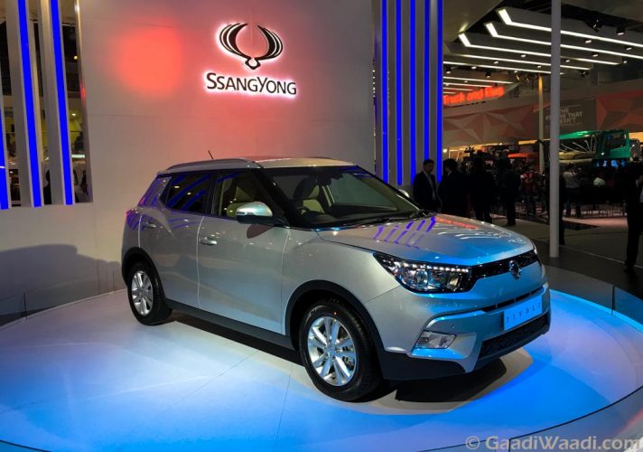 Ssangyong tivoli unveiled in india-2