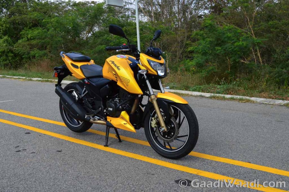 2020 Tvs Apache Rtr 200 4v Bs6 Spied Testing For The First Time