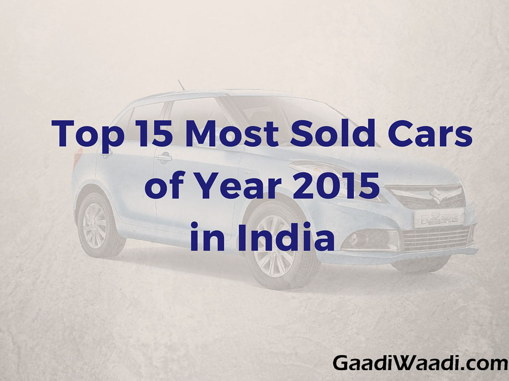 Top 15 Most Sold Cars of 2015-1