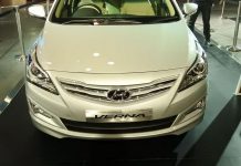 2016 Hyundai Verna front fascai