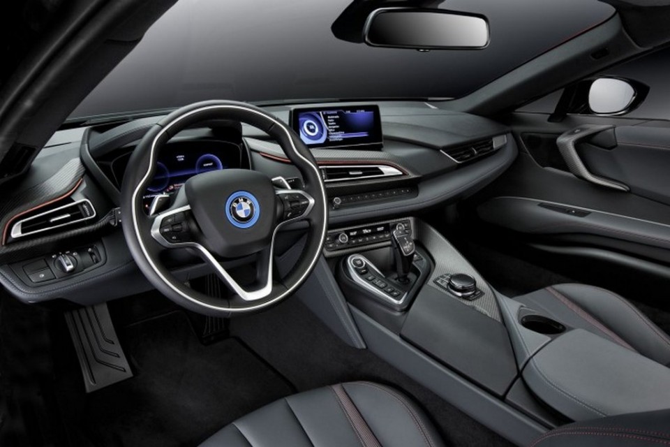 BMW i8 Protonic Red Edition Interior