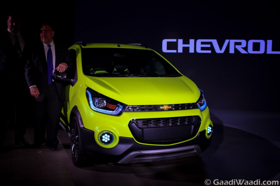 Chevrolet beat Cross unveiled at auto expo