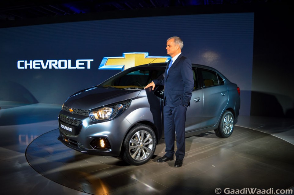 Chevrolet beat essentia unveiled_